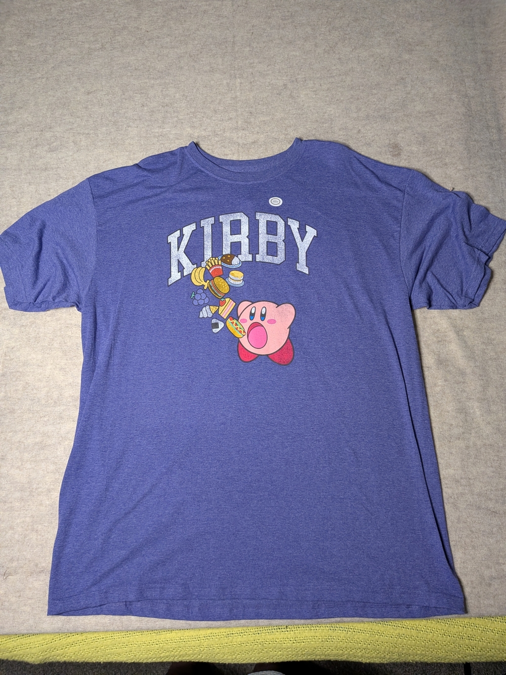 Nintendo Kirby Graphic Tee - Purple with Pink